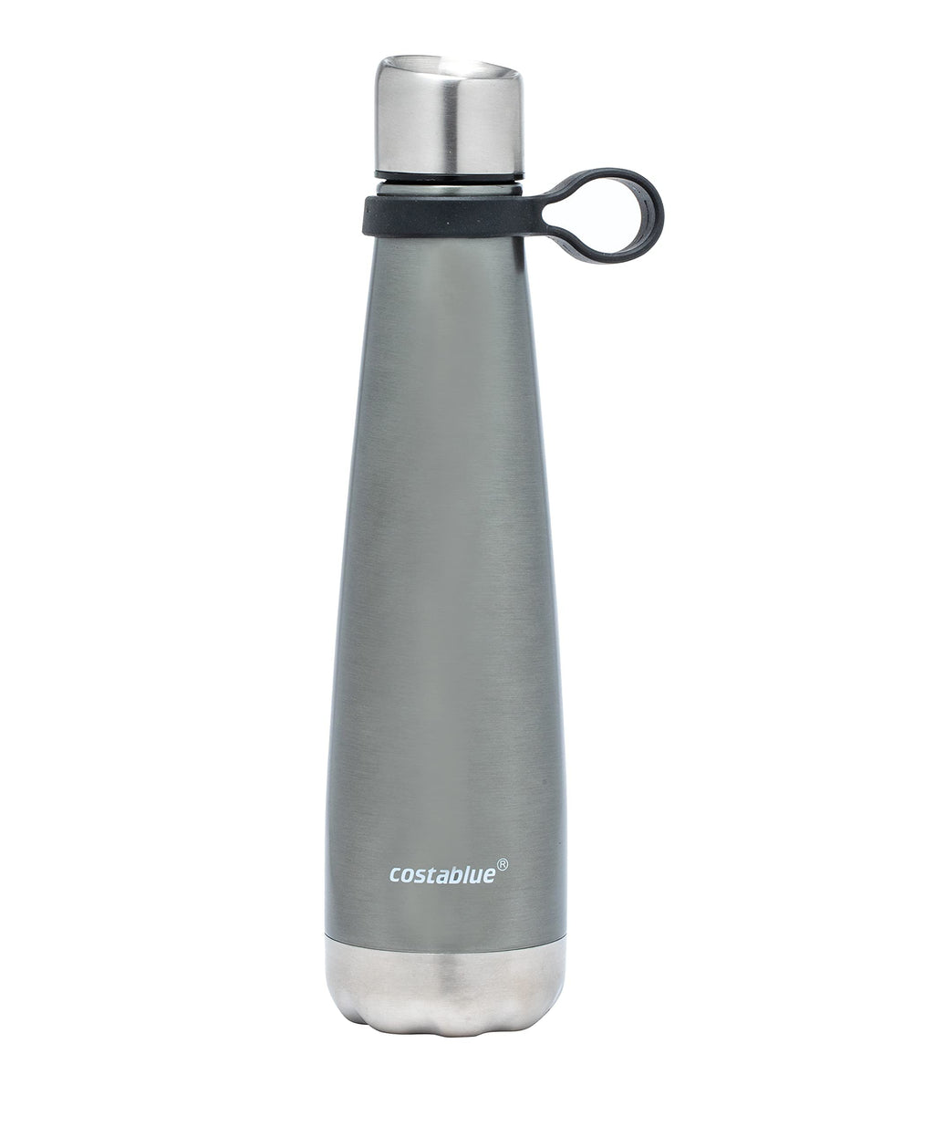 Insulated Water Bottle - On-The-Go Refillable Stainless Steel Water Bottles For Adults, Reusable Thermos Travel Tumbler With Leak-proof Lid For Hot & Cold Beverages (17Oz. Purple)