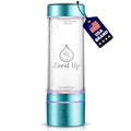 LevelUpWay 2025 Hydrogen Water Bottle Generator with SPE PEM Technology– Up to 4000 PPB – Dual Chamber – 250ml – (White) – Enhanced Hydration Solution